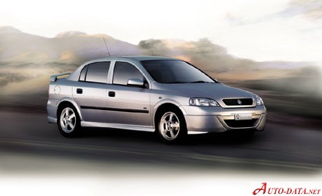 المواصفات والتفاصيل التقنية الكاملة 2002 Holden Astra 2.0 i 16V Turbo (200 Hp)