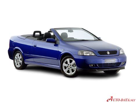 Full specifications and technical details 2002 Holden Astra Cabrio 2.0 i 16V Turbo (200 Hp)