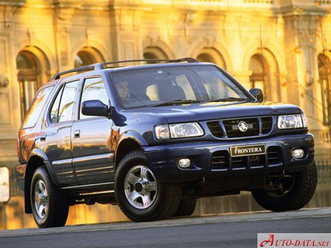 Full specifications and technical details 1998 Holden Frontera II 3.2i V6 24V 4WD (205 Hp) Automatic