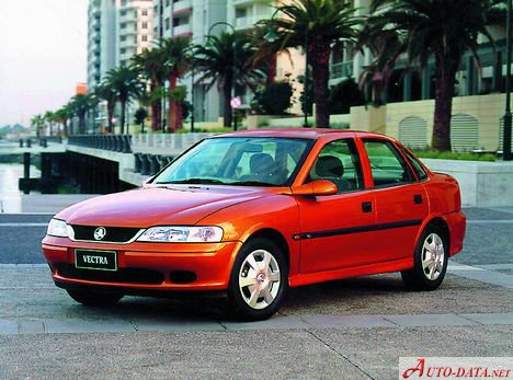 Full specifications and technical details 1999 Holden Vectra (B) 2.5 i V6 24V (170 Hp)