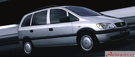 Full specifications and technical details 2000 Holden Zafira 2.2i 16V (147 Hp)