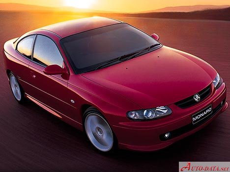 المواصفات والتفاصيل التقنية الكاملة 2001 Holden Monaro 5.7 V8 (306 Hp) Automatic