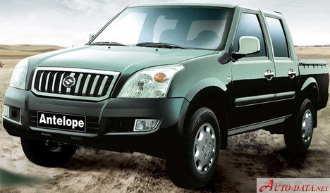 Full specifications and technical details 2006 HuangHai Antelope 2.2i 4WD (102 Hp)