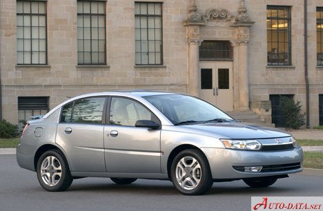 المواصفات والتفاصيل التقنية الكاملة 2002 Saturn ION 2.2 i 16V Ecotec (140 Hp) Automatic