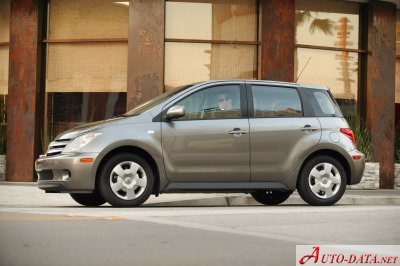 المواصفات والتفاصيل التقنية الكاملة 2003 Scion xA 1.5 i 16V (108 Hp)