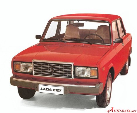 المواصفات والتفاصيل التقنية الكاملة 1982 Lada 2107 1.5 (75 Hp)