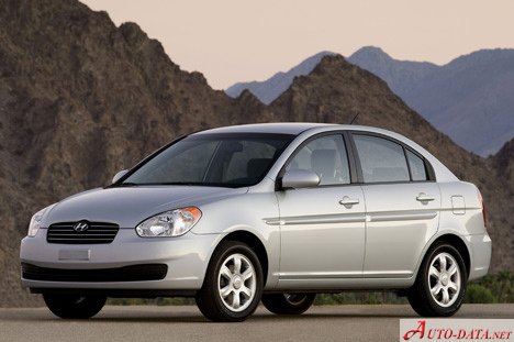 Full specifications and technical details 2006 Hyundai Verna Sedan 1.5 CRDi (110 Hp)