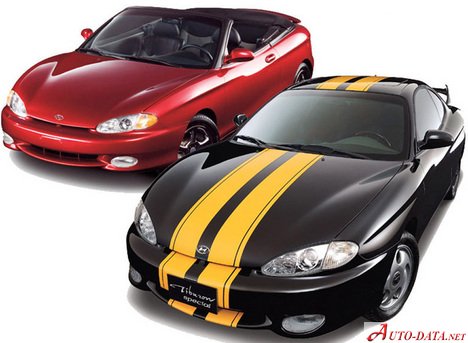 المواصفات والتفاصيل التقنية الكاملة 1998 Hyundai Tiburon 1.8 16V (132 Hp)