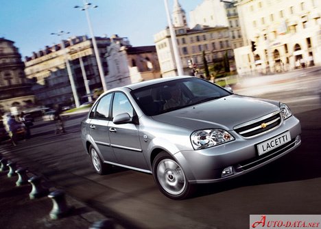 Full specifications and technical details 2004 Chevrolet Lacetti Sedan 1.8 i 16V (122 Hp)