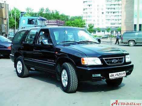 المواصفات والتفاصيل التقنية الكاملة 1994 Chevrolet Blazer II 4.3 i V6 (3 dr) 4 WD (193 Hp) Automatic