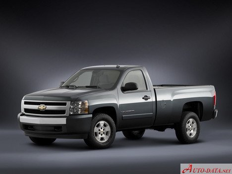 Full specifications and technical details 2007 Chevrolet Silverado 1500 II Crew Cab Standard Box 6.0 (367 Hp)