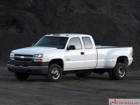 المواصفات والتفاصيل التقنية الكاملة 2003 Chevrolet Silverado 1500 I (facelift 2003) Crew Cab 6.0 (300 Hp) Automatic