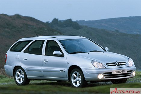 المواصفات والتفاصيل التقنية الكاملة 2003 Citroen Xsara Break (N2, Phase III) 1.6 i 16 V (109 Hp) Automatic