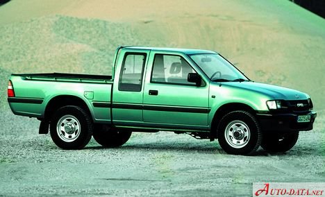 المواصفات والتفاصيل التقنية الكاملة 1992 Opel Campo Half Cab 3.1 TD (109 Hp)