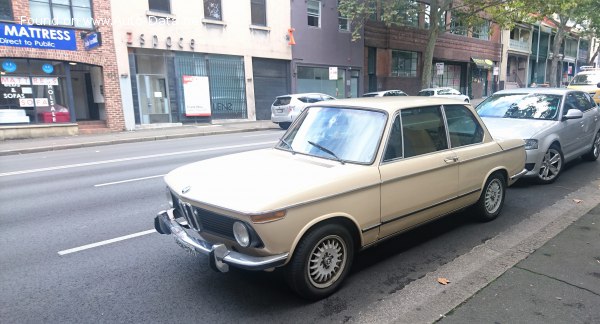 المواصفات والتفاصيل التقنية الكاملة 1971 BMW 02 (E10) 2002 Tii (130 Hp)