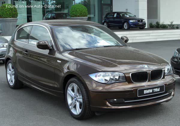 Spécifications complètes et détails techniques 2007 BMW 1 Series Hatchback 3dr (E81) 118i (143 Hp)