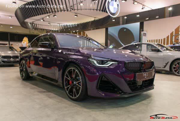 Vollständige Spezifikationen und technische Details 2022 BMW 2 Series Coupe (G42) 230i (245 Hp) Steptronic Sport