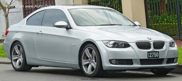 Full specifications and technical details 2006 BMW 3 Series Coupe (E92) 325xi (218 Hp) Automatic