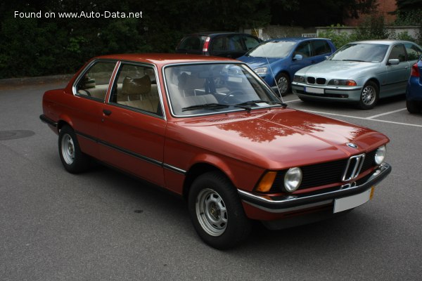 Full specifications and technical details 1978 BMW 3 Series (E21) 323i (143 Hp) Automatic