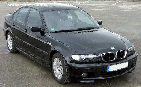 المواصفات والتفاصيل التقنية الكاملة 2001 BMW 3 Series Sedan (E46, facelift 2001) 325i (192 Hp) Automatic