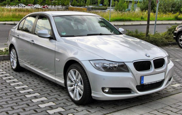 المواصفات والتفاصيل التقنية الكاملة 2009 BMW 3 Series Sedan (E90 LCI, facelift 2008) 320d (177 Hp) xDrive