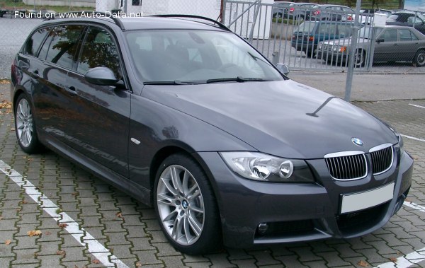 المواصفات والتفاصيل التقنية الكاملة 2006 BMW 3 Series Touring (E91) 335i (306 Hp)