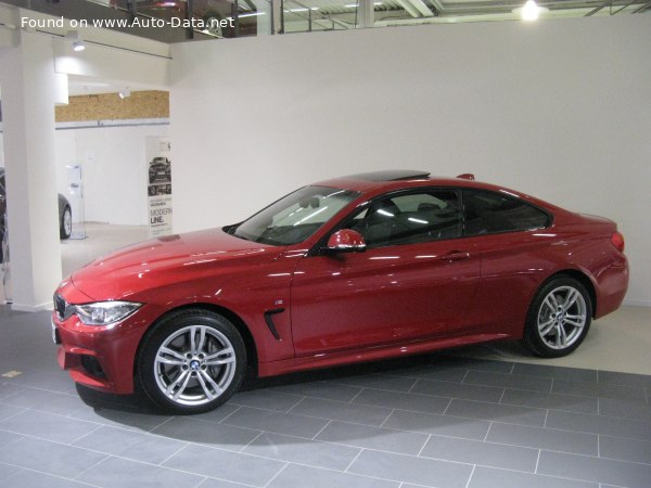 Full specifications and technical details 2016 BMW 4 Series Coupe (F32) 425d (224 Hp)