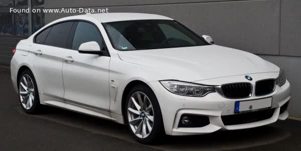 Full specifications and technical details 2015 BMW 4 Series Gran Coupe (F36) 420d (190 Hp) Steptronic