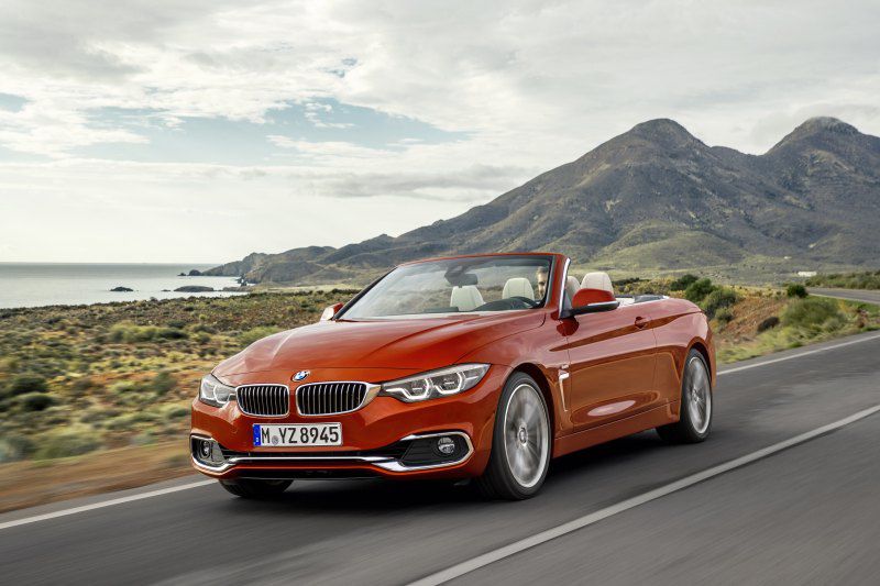 Vollständige Spezifikationen und technische Details 2017 BMW 4 Series Convertible (F33, facelift 2017) 440i (326 Hp) Steptronic