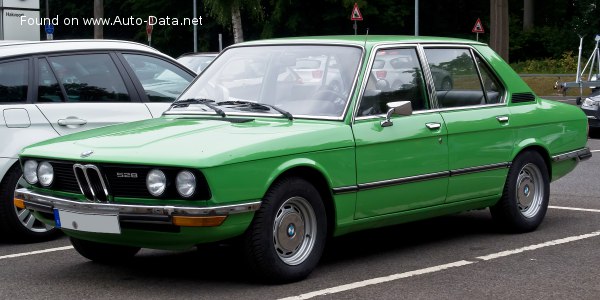 المواصفات والتفاصيل التقنية الكاملة 1974 BMW 5 Series (E12) 528 (165 Hp)