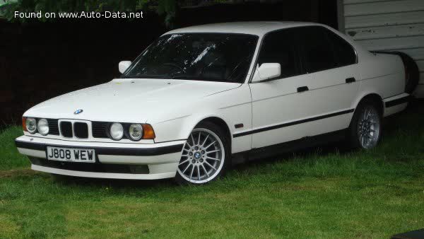 Vollständige Spezifikationen und technische Details 1988 BMW 5 Series (E34) 535i (211 Hp) Automatic