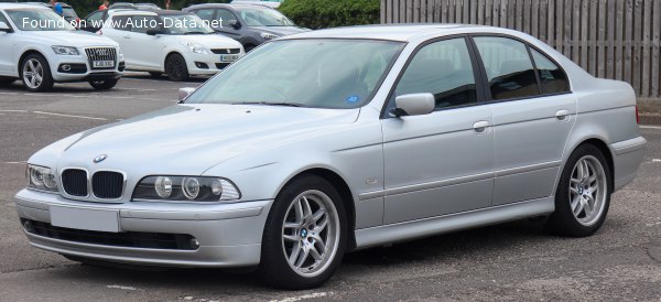 Full specifications and technical details 2000 BMW 5 Series (E39, Facelift 2000) 520d (136 Hp)