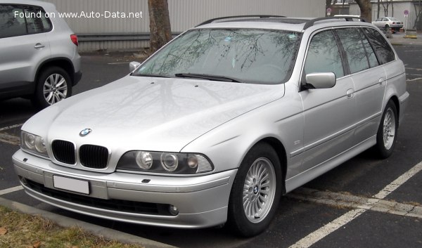 المواصفات والتفاصيل التقنية الكاملة 2000 BMW 5 Series Touring (E39, Facelift 2000) 520d (136 Hp)