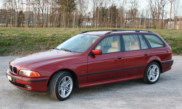 المواصفات والتفاصيل التقنية الكاملة 1995 BMW 5 Series Touring (E39) 520i (150 Hp) Automatic