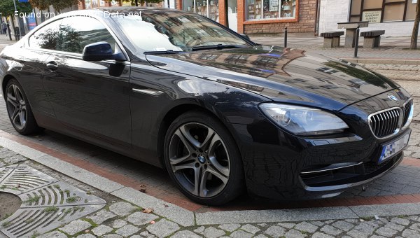 Full specifications and technical details 2011 BMW 6 Series Coupe (F13) 640i (320 Hp) Steptronic