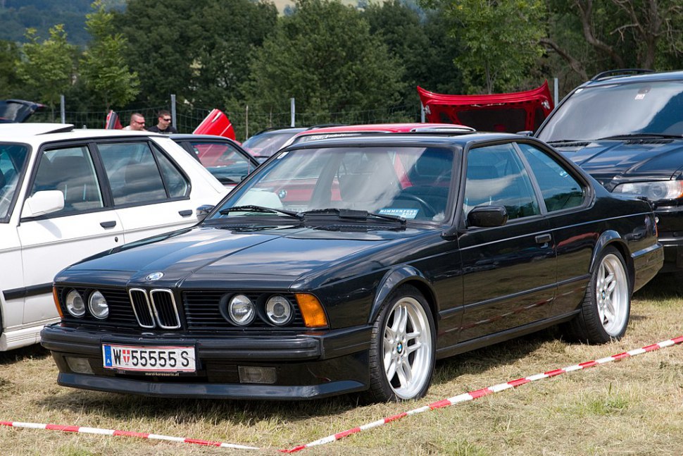 Full specifications and technical details 1987 BMW 6 Series (E24, facelift 1987) 635 CSi (220 Hp) Automatic