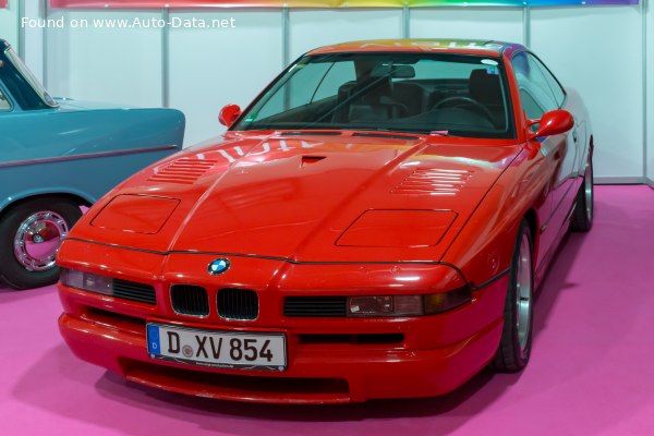 Full specifications and technical details 1989 BMW 8 Series (E31) 850i (300 Hp)