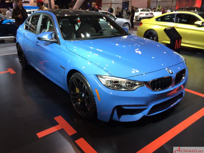 Spécifications complètes et détails techniques 2016 BMW M3 (F80) Competition 3.0 (450 Hp) DCT