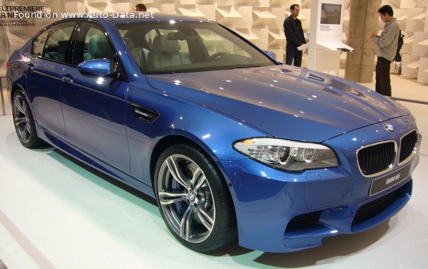 المواصفات والتفاصيل التقنية الكاملة 2011 BMW M5 (F10M) 4.4 V8 (560 Hp) Automatic