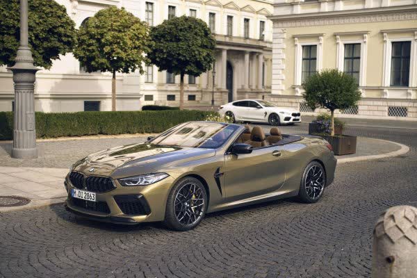 Vollständige Spezifikationen und technische Details 2022 BMW M8 Convertible (F91, facelift 2022) Competition 4.4 V8 (625 Hp) xDrive Steptronic Sport