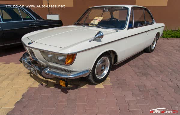 Full specifications and technical details 1965 BMW New Class Coupe 2000 C (100 Hp) Automatic