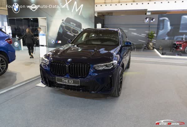 Spécifications complètes et détails techniques 2021 BMW X3 (G01 LCI, facelift 2021) M40i (382 Hp) Mild Hybrid xDrive Steptronic