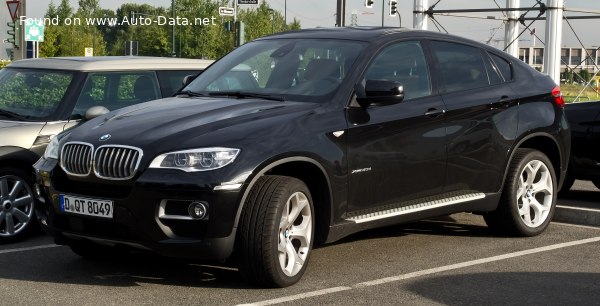 Full specifications and technical details 2012 BMW X6 (E71 LCI, facelift 2012) 40d (306 Hp) xDrive Steptronic