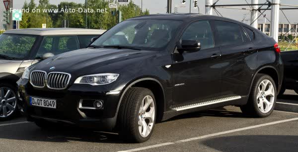 Vollständige Spezifikationen und technische Details 2012 BMW X6 (E71 LCI, facelift 2012) 35i (306 Hp) xDrive Steptronic
