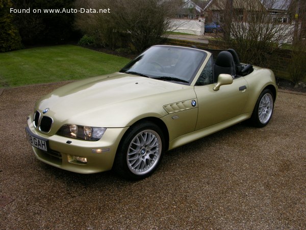 المواصفات والتفاصيل التقنية الكاملة 1995 BMW Z3 (E36/7) 1.9 (140 Hp) Automatic