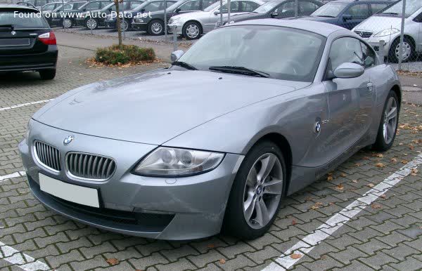 Vollständige Spezifikationen und technische Details 2006 BMW Z4 Coupe (E86) 3.0 si (265 Hp)