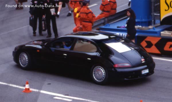 Full specifications and technical details 1993 Bugatti EB 112 6.0 V12 (461 Hp) AWD