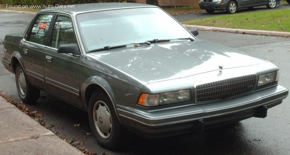 المواصفات والتفاصيل التقنية الكاملة 1994 Buick Century 3.1 V6 (162 Hp)