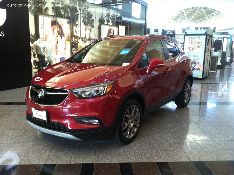 المواصفات والتفاصيل التقنية الكاملة 2017 Buick Encore I (facelift 2017) 1.4 (140 Hp) Automatic