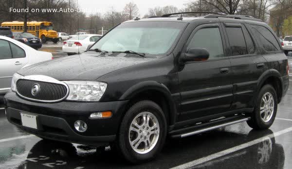 Spécifications complètes et détails techniques 2004 Buick Rainier (GMT 360) 5.3 i V8 AWD (294 Hp)